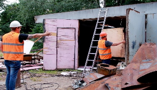 Демонтаж гаражей в Минеральных Водах, цена от 1743 руб. – услуги под ключ от 2Землекопа-Мнр